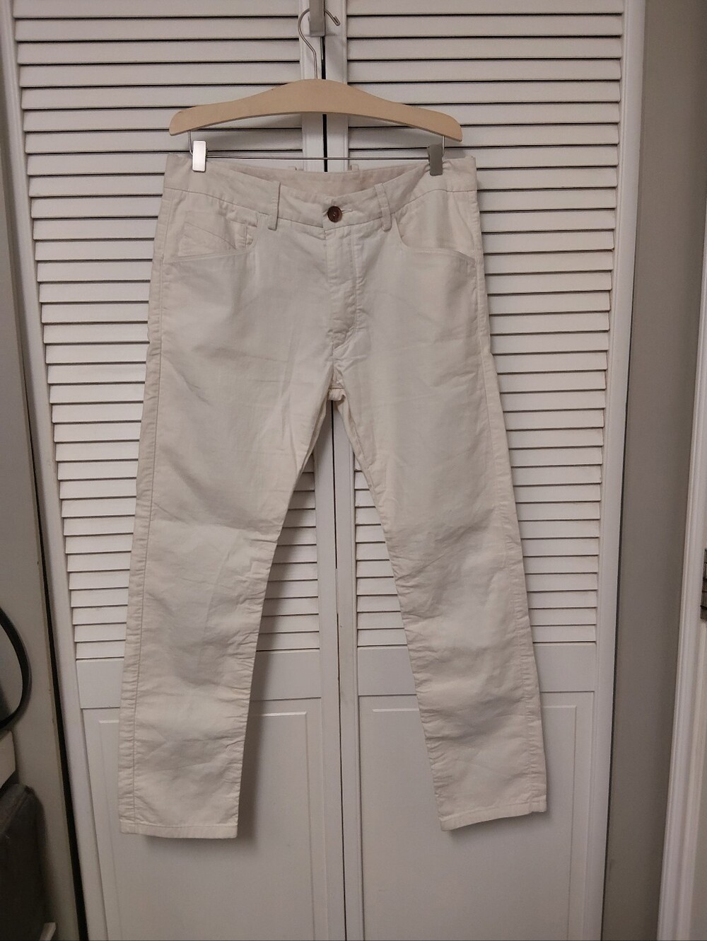Diesel Black Gold cream Lightweight trousers